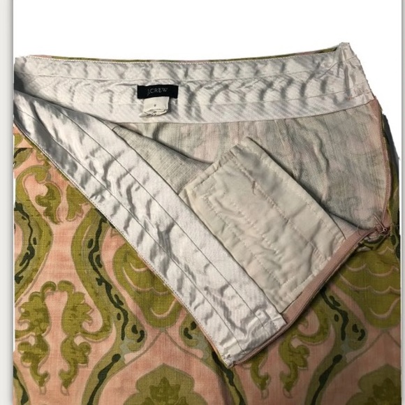 SOLD J.Crew fresno damark mini skirt size 0 - Picture 4 of 8